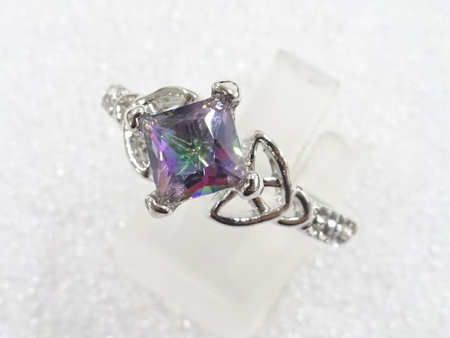 COLORED STONE FASHION RING / JP SIZE 20.5
